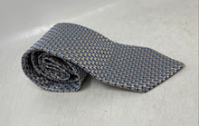 Load image into Gallery viewer, Banana Republic Mens Multicolor Geometric Print Silk Adjustable Designer Tie