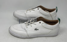Load image into Gallery viewer, Lacoste Mens Bayliss 119 1 U 7-37CMA007321G White Leather Sneakers Shoes Size 10