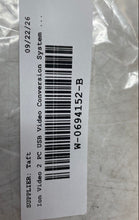 Load image into Gallery viewer, ION Black Portable Video 2 PC USB Video Conversion System Not Tested