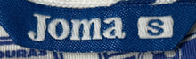 Load image into Gallery viewer, Joma Boys White Blue Honduras Short Sleeve Pullover Soccer Jersey Size S