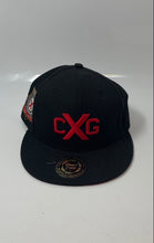 Load image into Gallery viewer, Fanatics Mens Red Black Cuban X Giants Adjustable Baseball Cap Size 7 1/4