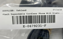 Load image into Gallery viewer, Set Of 2 Pcs Vtech DS6621-2 Expandable Cordless Phones With Bluetooth Not Tested