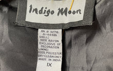Load image into Gallery viewer, Indigo Moon Womens Orange Floral Print Long Sleeve Cardigan Sweater Size 1X