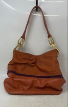 Load image into Gallery viewer, JPK Paris 75 Womens Orange Single Strap Inner Pockets Lined Shoulder Bag
