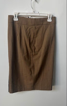 Load image into Gallery viewer, Banana Republic Womens Brown Knee-Length Side-Zip Straight & Pencil Skirt Size 4