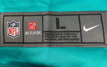 Load image into Gallery viewer, Nike Mens Aqua NFL Miami Dolphins Jaylen Waddle #17 Football Jersey Sz L W/Tags