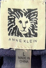 Load image into Gallery viewer, Anne Klein Womens Blue Short Sleeve Crew Neck Pullover T-Shirt Size Large