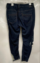 Load image into Gallery viewer, Diesel Womens Blue Dark Wash Pockets Distressed Denim Skinny Leg Jeans Size 29