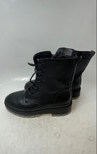 Load image into Gallery viewer, Limelight Womens Erin 302755 Black Leather Lace-Up Ankle Combat Boots Size 9
