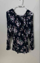 Load image into Gallery viewer, Champs Womens Multicolor Floral Print Long Sleeve Pullover Blouse Top Size XL