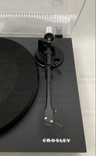 Load image into Gallery viewer, Crosley C6B-BK Belt Drive Two-Speed Bluetooth Turntable Record Player Not Tested