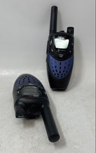 Load image into Gallery viewer, Lot Of 2 Pcs Cobra MicroTalk CXT427 Black Blue Two-Way Walkie Talkie Not Tested