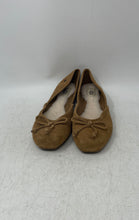 Load image into Gallery viewer, UGG Womens Lena 1098289 Brown Suede Square Toe Slip-On Ballet Flats Size 6
