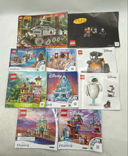 Load image into Gallery viewer, Lot Of 10 Pcs Lego Star Wars Seinfeld & Disney Theme Instructions Manual Booklet