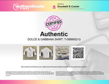 Load image into Gallery viewer, Authentic Dolce & Gabbana Youth Boys Light Blue Button Down Dress Shirt Size 2