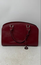 Load image into Gallery viewer, Fiore Womens Red Bottom Studs Inner Pockets Double Handles Shoulder Bag