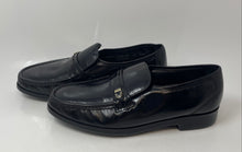 Load image into Gallery viewer, Florsheim Mens Milano Black Leather Slip-On Formal Loafer Shoes Size 10 EEE