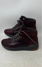 Load image into Gallery viewer, Timberland Womens Kiri Up A1ZFW Burgundy Waterproof Hiking Boots Size 6.5