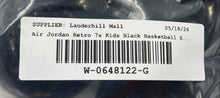 Load image into Gallery viewer, Authentic Nike Kids Jordan True Flight 343795-017 Black Sneaker Shoes Size 7Y