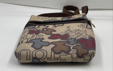 Load image into Gallery viewer, Authentic Tous Womens Multicolor Printed Leather Crossbody Bag Stained