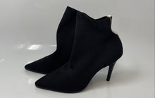 Load image into Gallery viewer, Jorge Bischoff Womens Black Pointed Toe Stiletto Heel Ankle Bootie Size 38