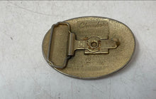 Load image into Gallery viewer, Vintage Chambers Phoenix Gold-Tone Oval Shape Horse Head Western Belt Buckle