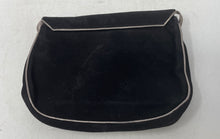 Load image into Gallery viewer, Charles Jourdan Womens Black Silver-Tone Inner Pockets Flap Crossbody Bag