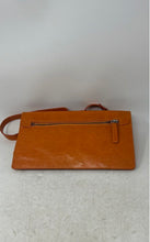 Load image into Gallery viewer, Maurizio Taiuti Womens Orange Inner Detachable Strap Shoulder Crossbody Purse