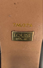 Load image into Gallery viewer, Louise Et Cie Womens Black Leather Over The Knee Riding Boots Size 7 M