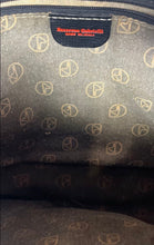 Load image into Gallery viewer, Nazareno Gabrielli Womens Beige Black Printed Adjustable Strap Shoulder Purse