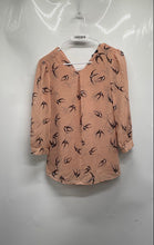 Load image into Gallery viewer, Banana Republic Womens Multicolor Printed Back Keyhole Blouse Top Size XS
