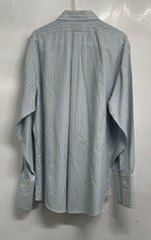 Load image into Gallery viewer, Brooks Brothers Mens Multicolor Long Sleeve Striped Slim Fit Dress Shirt 17-34