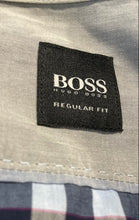 Load image into Gallery viewer, Hugo Boss Mens Multicolor Printed Cotton Regular Fit Button-Up Shirt Size S