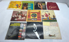 Load image into Gallery viewer, Lot Of 10 Pcs Assorted Mixed Turntable Disco LP Music Vinyl Record Albums