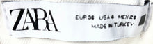 Load image into Gallery viewer, Zara Womens White 5-Pocket Design Light Wash Straight Leg Jeans Size 4