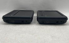 Load image into Gallery viewer, RCA Black 2 Pcs 7-Inch Twin Mobile DVD Players Model DRC62705E24G Untested