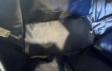 Load image into Gallery viewer, Jimmy Choo Parfums Womens Navy Blue Black Double Handle Weekender Duffle Handbag