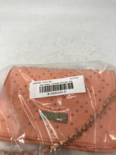Load image into Gallery viewer, Bebe Womens Orange Leather Studded Mini Shoulder Crossbody Bag