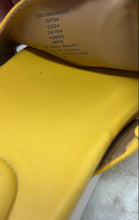 Load image into Gallery viewer, Giani Bernini Womens Cindy Yellow Faux Leather Slip-On Thong Sandals Size 8M