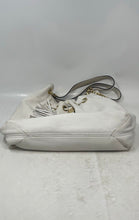 Load image into Gallery viewer, Michael Kors Womens Camden White And Gold-Tone Shoulder Strap Hobo Purse