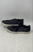 Load image into Gallery viewer, Coach Womens Paddy A01922 Black Logo Print Lace-Up Sneakers Shoes Size 10B