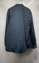 Load image into Gallery viewer, Old Navy Mens Blue White Built-In Flex Signature Button-Up Shirt Size No Size