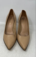 Load image into Gallery viewer, Coach Womens Beige Pointed Toe Slip-On Stiletto Pump Heels Size 8B