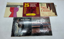 Load image into Gallery viewer, Antique Assorted Christmas Carols Vinyl LP Record Lot Of 5 Pieces Not Tested