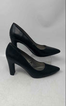 Load image into Gallery viewer, Worthington Womens Black Pointed Toe Slip-On High Block Pump Heels Size 11