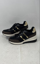 Load image into Gallery viewer, Michael Kors Womens Black Brown Lace-Up Sneakers Shoes Size 8.5M