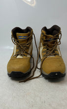 Load image into Gallery viewer, Goodyear Mens Montana RJCAPR22 Brown Black Faux Leather Work Boots Size 8.5