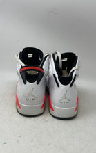Load image into Gallery viewer, Nike Mens Air Jordan 6 Retro 384664-123 White Lace-Up Sneaker Shoes Size 8