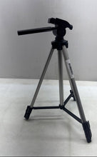 Load image into Gallery viewer, Vivitar VPT-120 Black Silver Lightweight Aluminum Adjustable Tripod For Camera