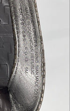 Load image into Gallery viewer, Authentic Tory Burch Womens Thora Gray Leather Flip-Flop Sandals Size 9M Damaged